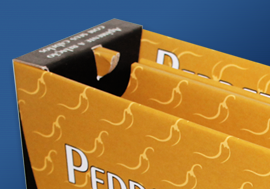 Embalagem tipo maleta